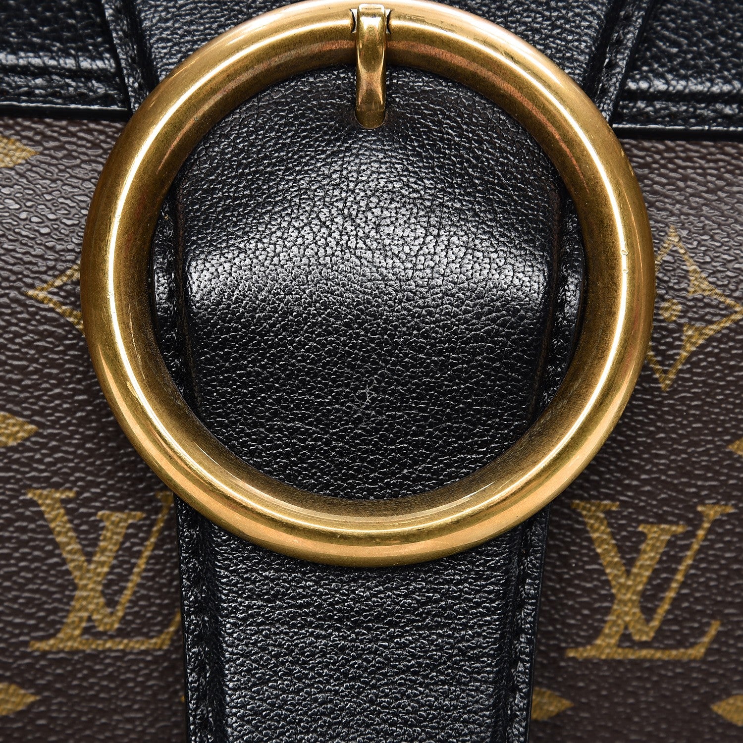 Louis Vuitton Monogram Golden Arrow Speedy Black 7 of 8