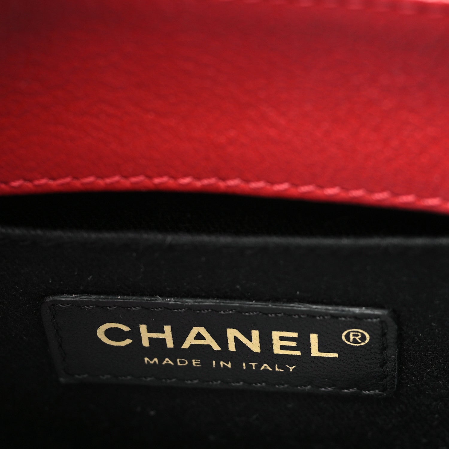 Chanel Shiny Calfskin Goatskin Quilted Small Coco Curve Messenger Flap Red 6 of 10