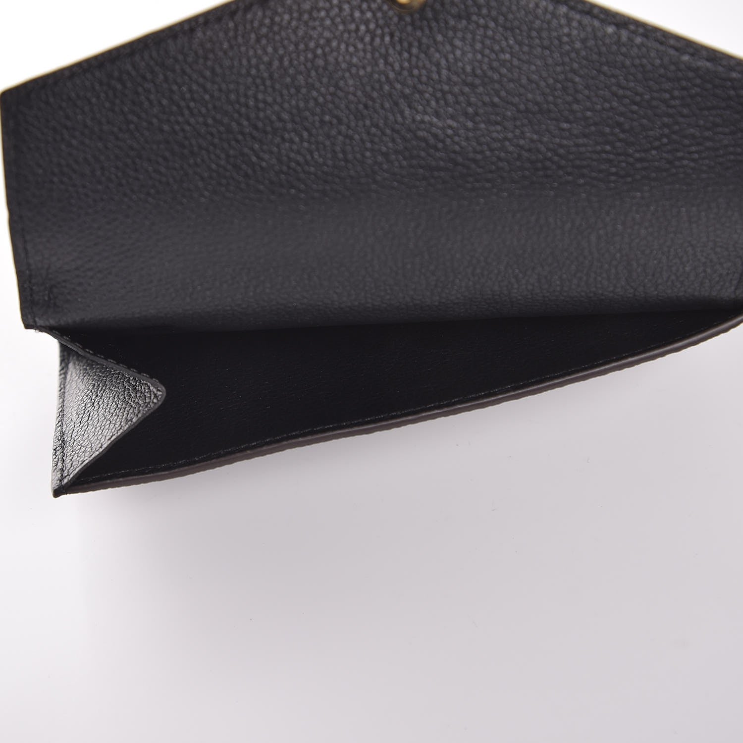 Louis Vuitton Monogram Pallas Compact Wallet Black 6 of 7
