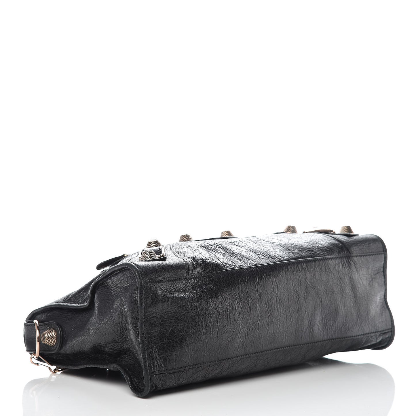 Agneau Giant 21 Rose Gold Hardware City Black