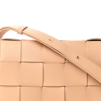 Bottega Veneta Nappa Maxi Intreccio Cassette Bag Nude 9 of 9