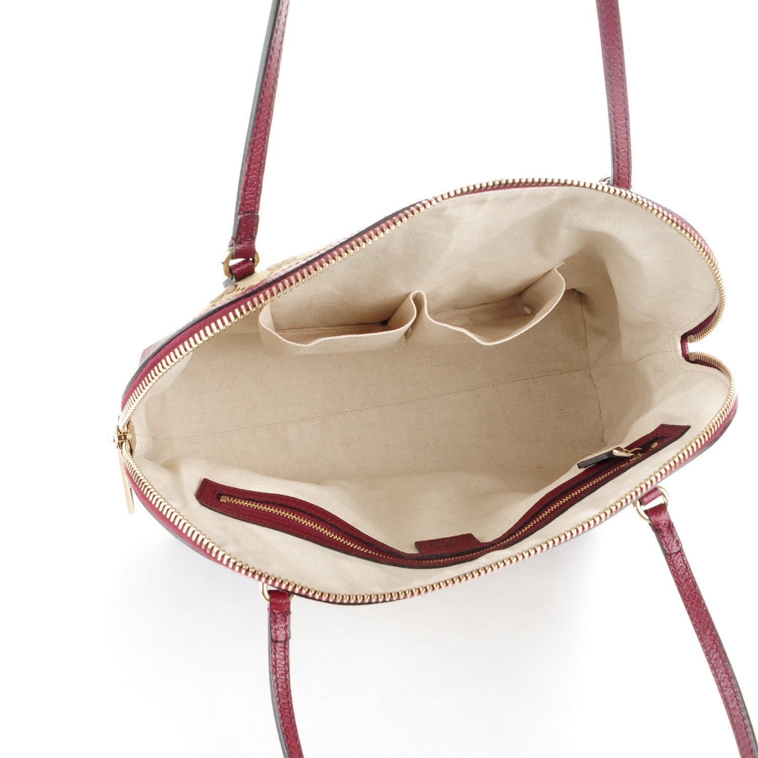 Gucci Monogram Medium Bree Shoulder Bag Ruby Red 5 of 7