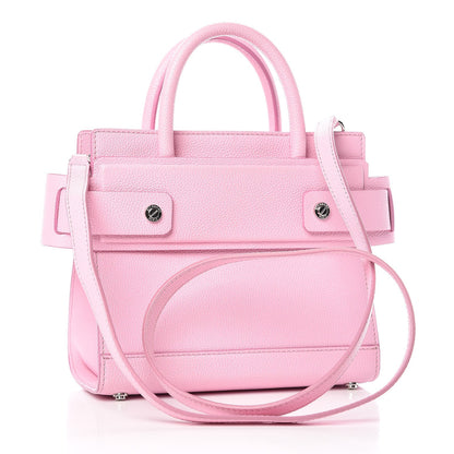 Givenchy Grained Calfskin Mini Horizon Satchel Bright Pink 3 of 10