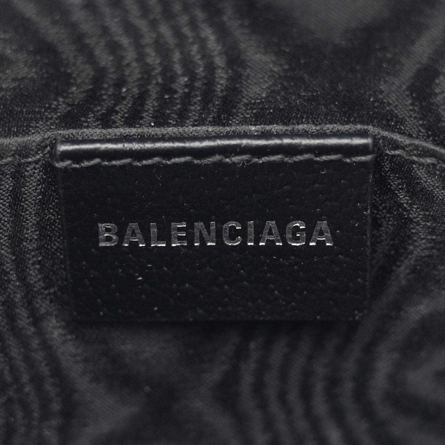 X BALENCIAGA BB Monogram Web Mini Ophidia Shoulder Bag Black