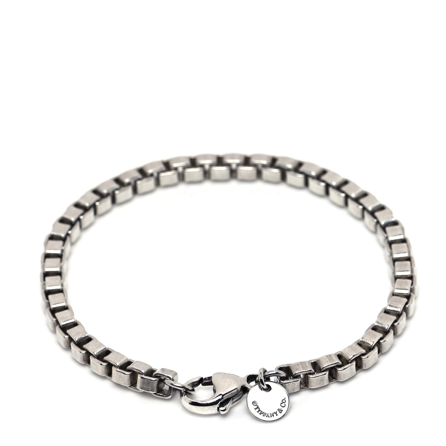 Sterling Silver 4mm Venetian Link Bracelet