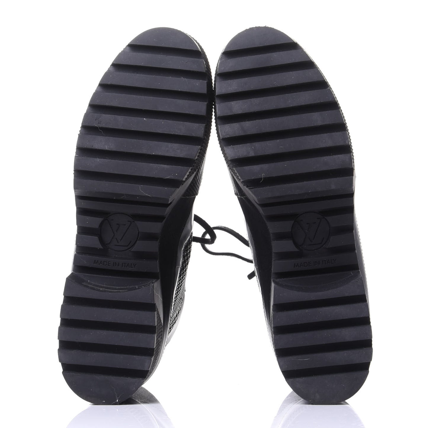 Metallic Calfskin Technical Fabric Digital Gate Laureate Platform Desert Boot 37.5 Silver