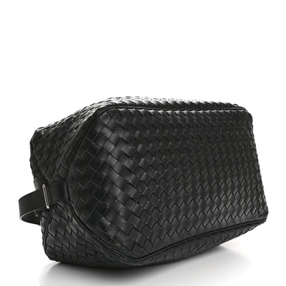 Bottega Veneta Nappa Intrecciato Travel Duffel Bag Black 4 of 12