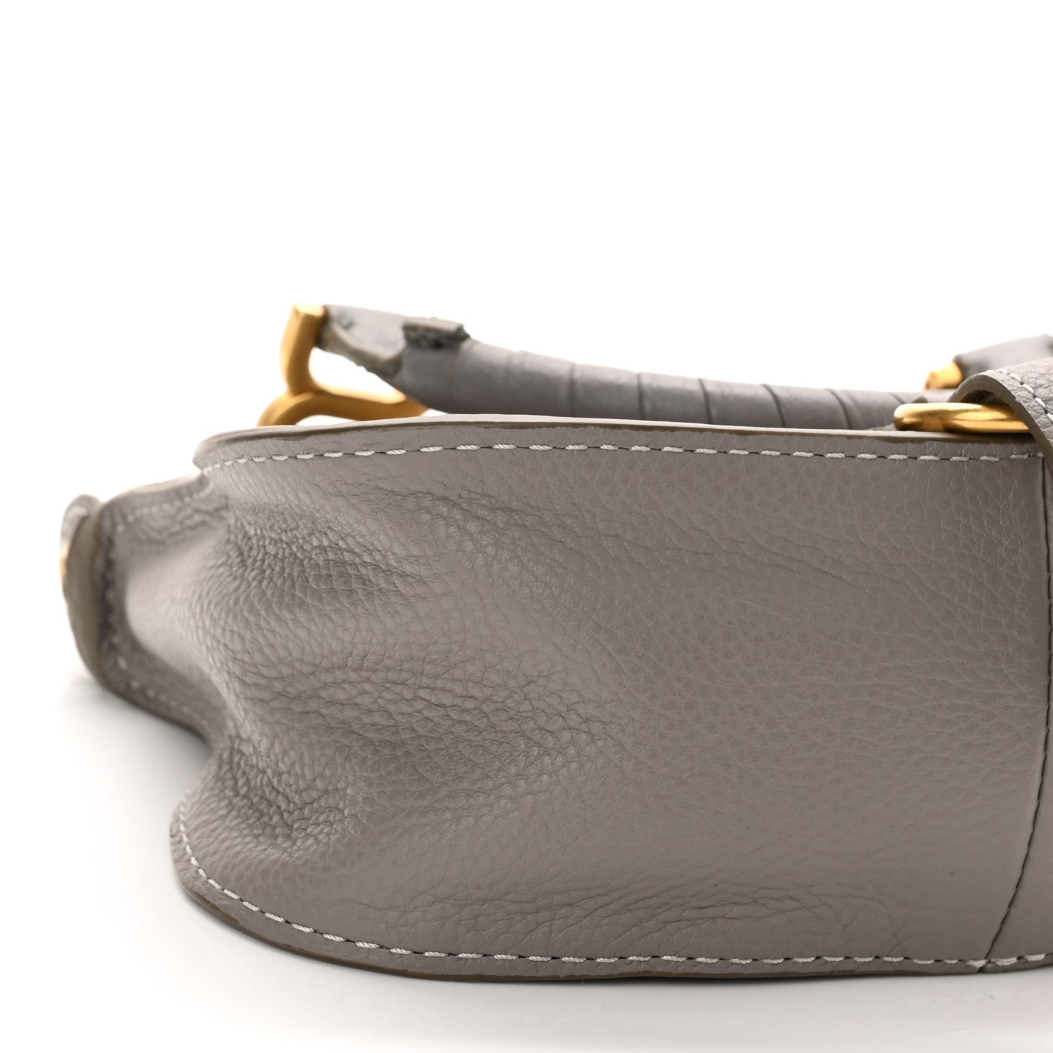 Chloe Calfskin Mini Marcie Satchel Cashmere Grey 9 of 10