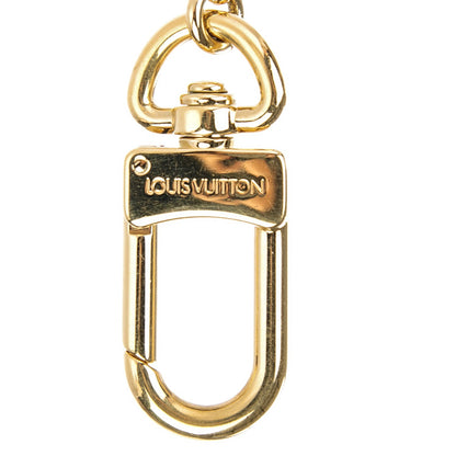Louis Vuitton Metal Pochette Extender Key Ring Chain Gold 3 of 4