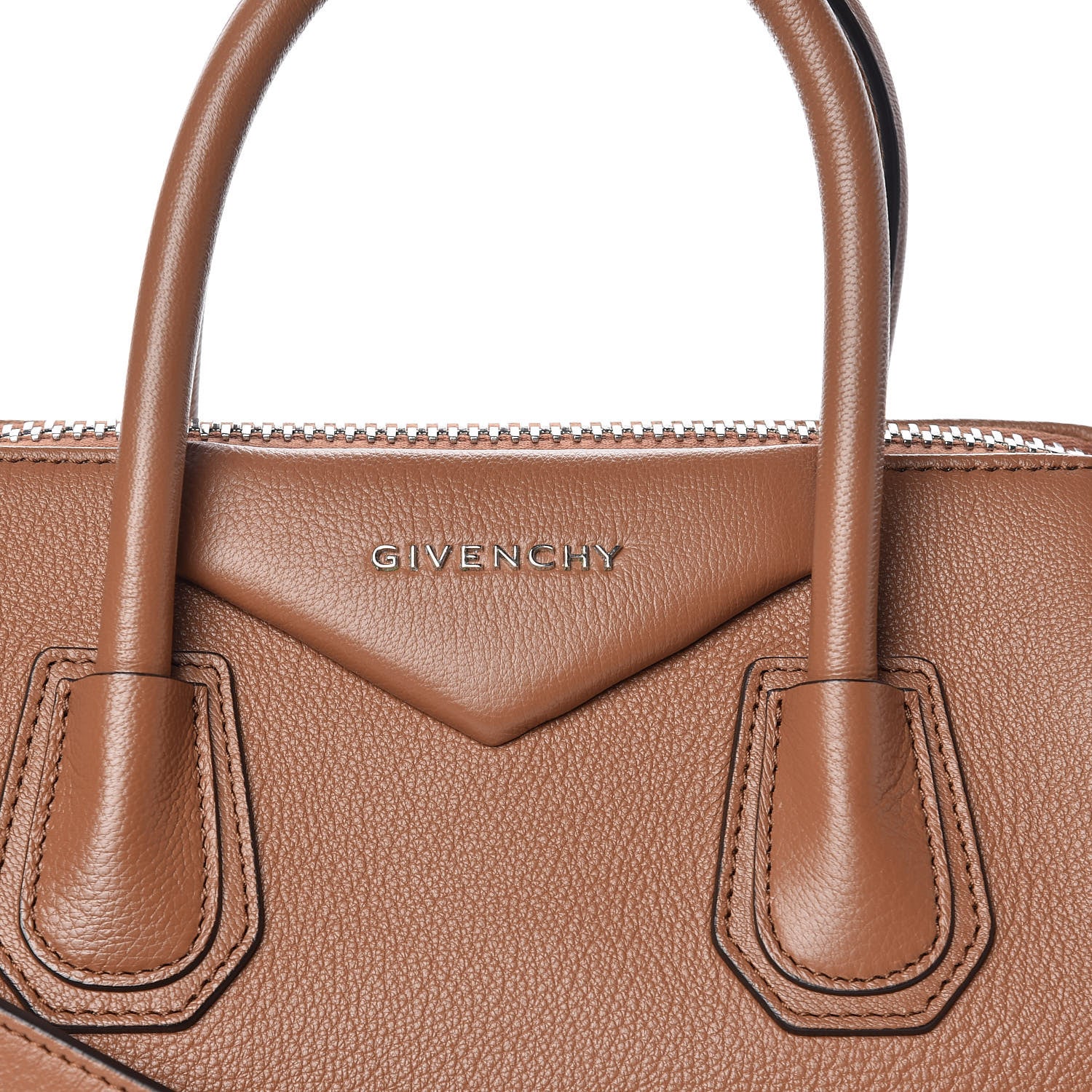 Givenchy Sugar Goatskin Small Antigona Pony Brown 9 of 9