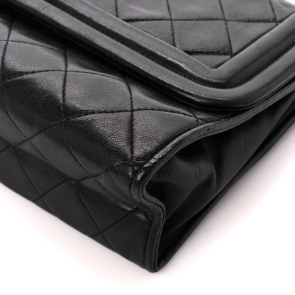 Chanel Lambskin Quilted Tassel Flap Black 11 of 12