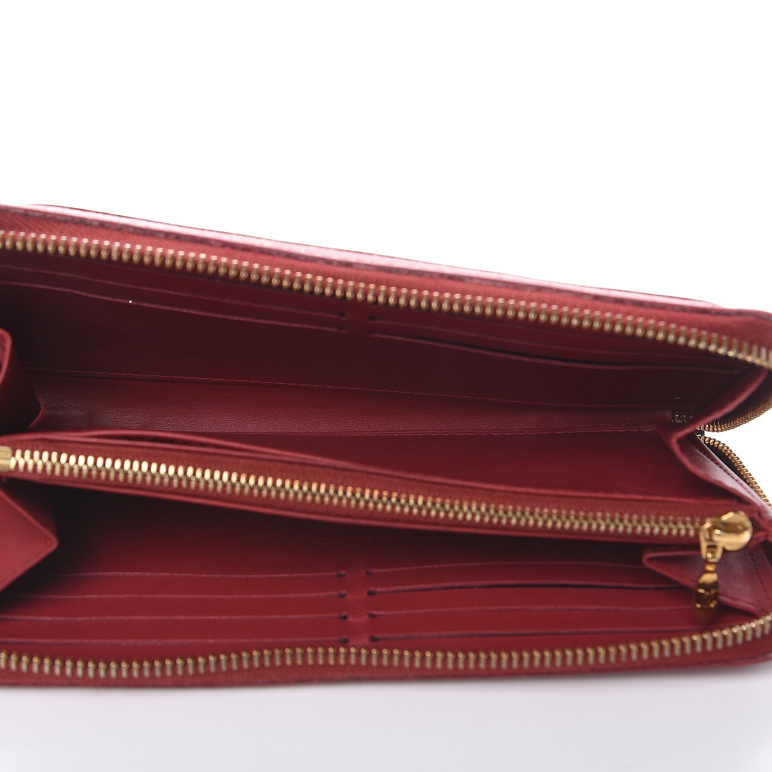 Louis Vuitton Suhali Zippy Wallet Geranium Red 6 of 11