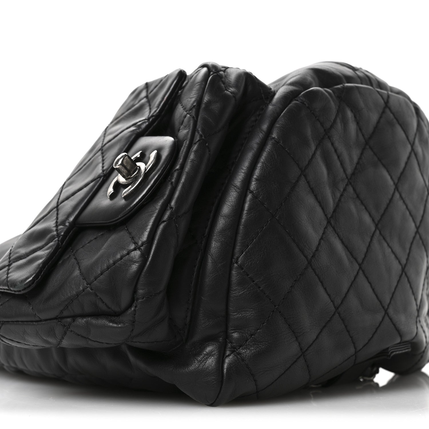 Chanel Calfskin Large Backpack Is Back Black 9 of 10