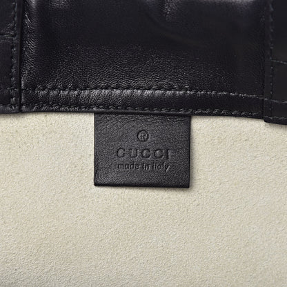 Gucci Calfskin Coco Capitan Logo Drawstring Backpack Mystic White 6 of 10