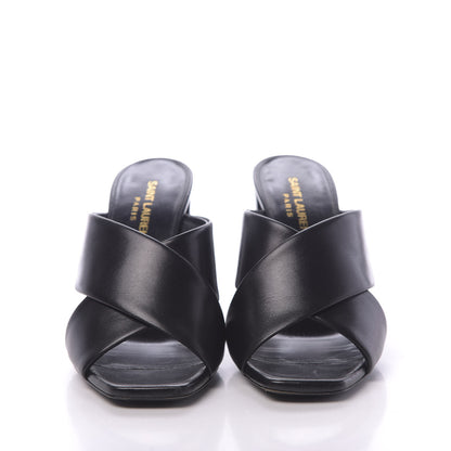 Saint Laurent Calfskin LouLou Mules 37 Black 2 of 10