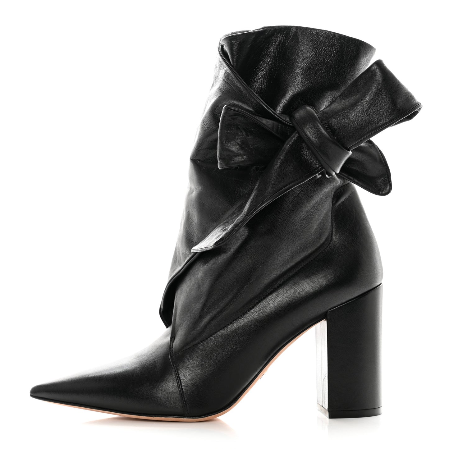 Lambskin Dior Huggy 90mm Ankle Boots 38.5 Black