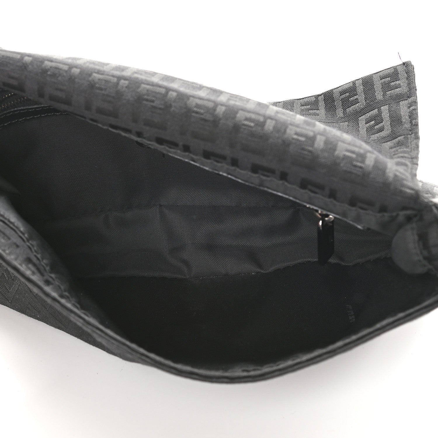 Fendi Zucchino Baguette Black 4 of 8