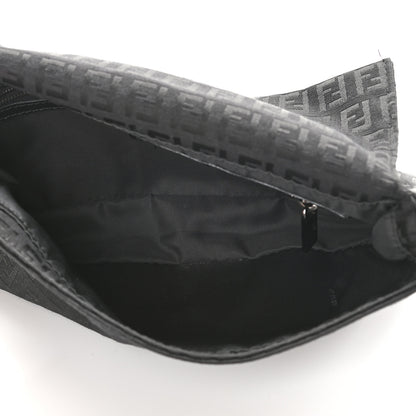 Fendi Zucchino Baguette Black 4 of 8