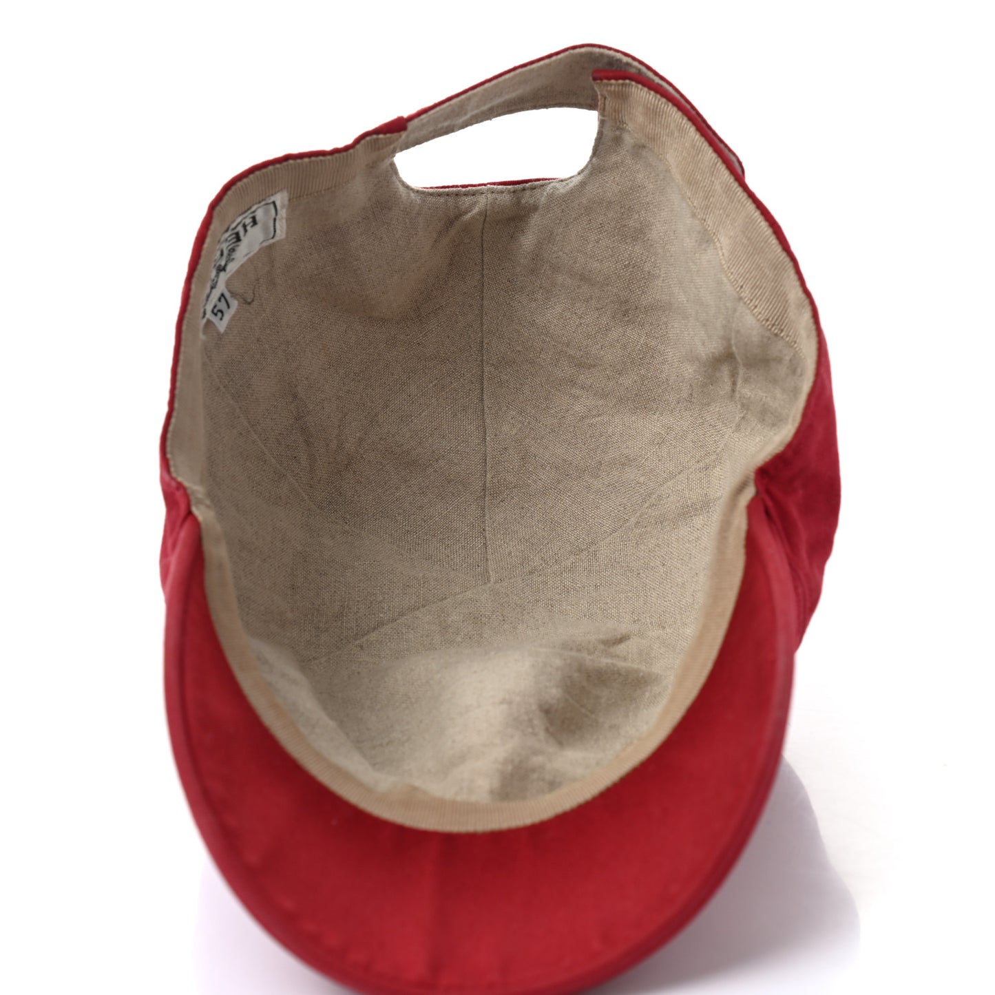 Cotton H Cap 57 Red