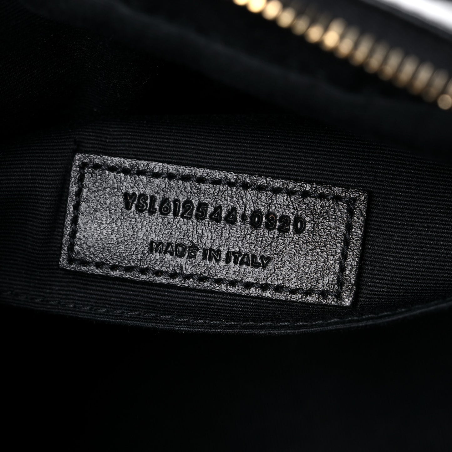 Calfskin Matelasse Monogram Lou Camera Bag Black