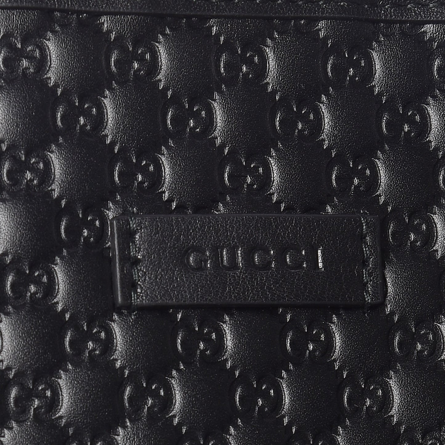 Microguccissima Large Joy Tote Black