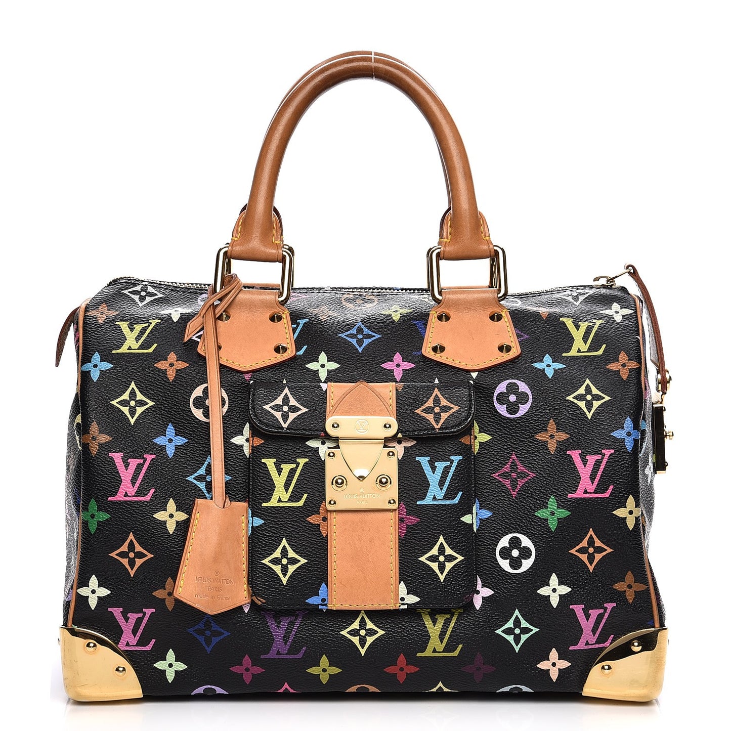 Monogram Multicolor Speedy 30 Black