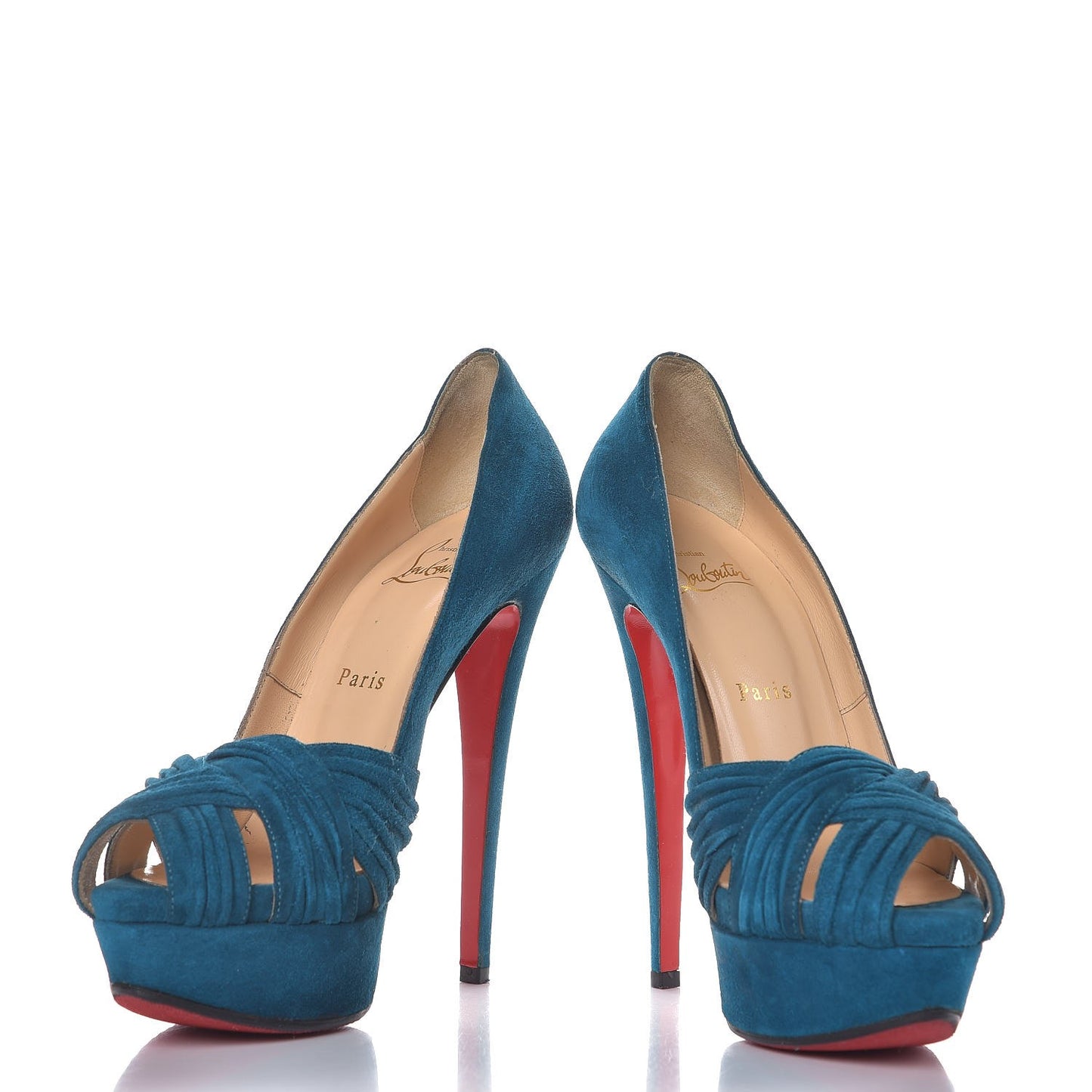 Suede Aborina 150 Pumps 38 Peacock