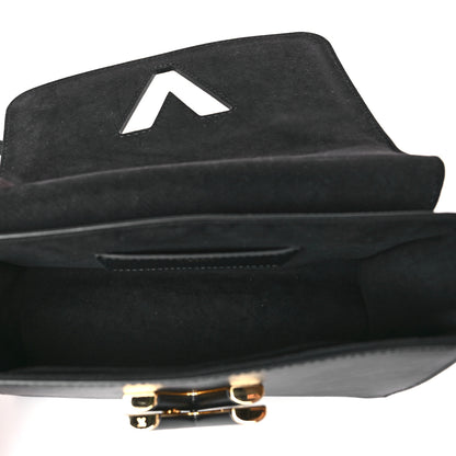 Louis Vuitton Epi Twist Braided Strap Shoulder Bag MM Black 5 of 8