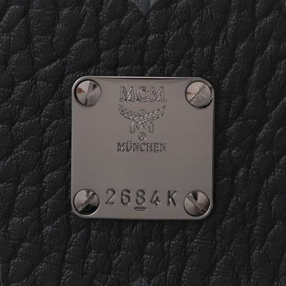 MCM Visetos Small Stark Backpack Black 10 of 10