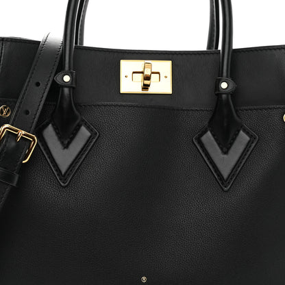 Louis Vuitton Calfskin Monogram Tufting On My Side Black 7 of 11
