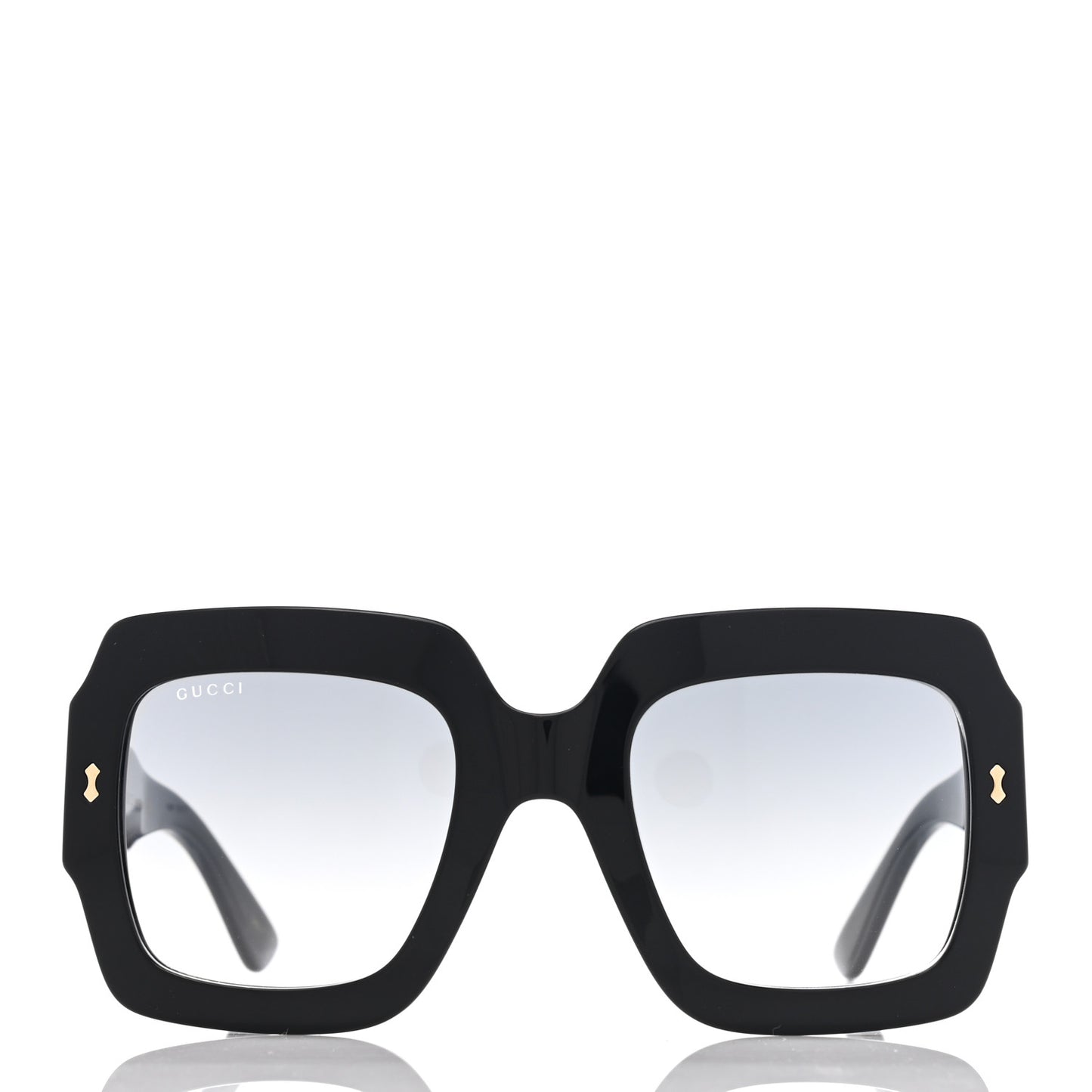 Acetate Square Sunglasses GG1111S Black
