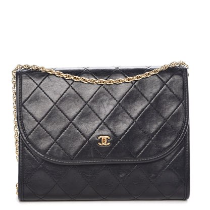 Chanel Lambskin Quilted Mini Crossbody Black 1 of 8