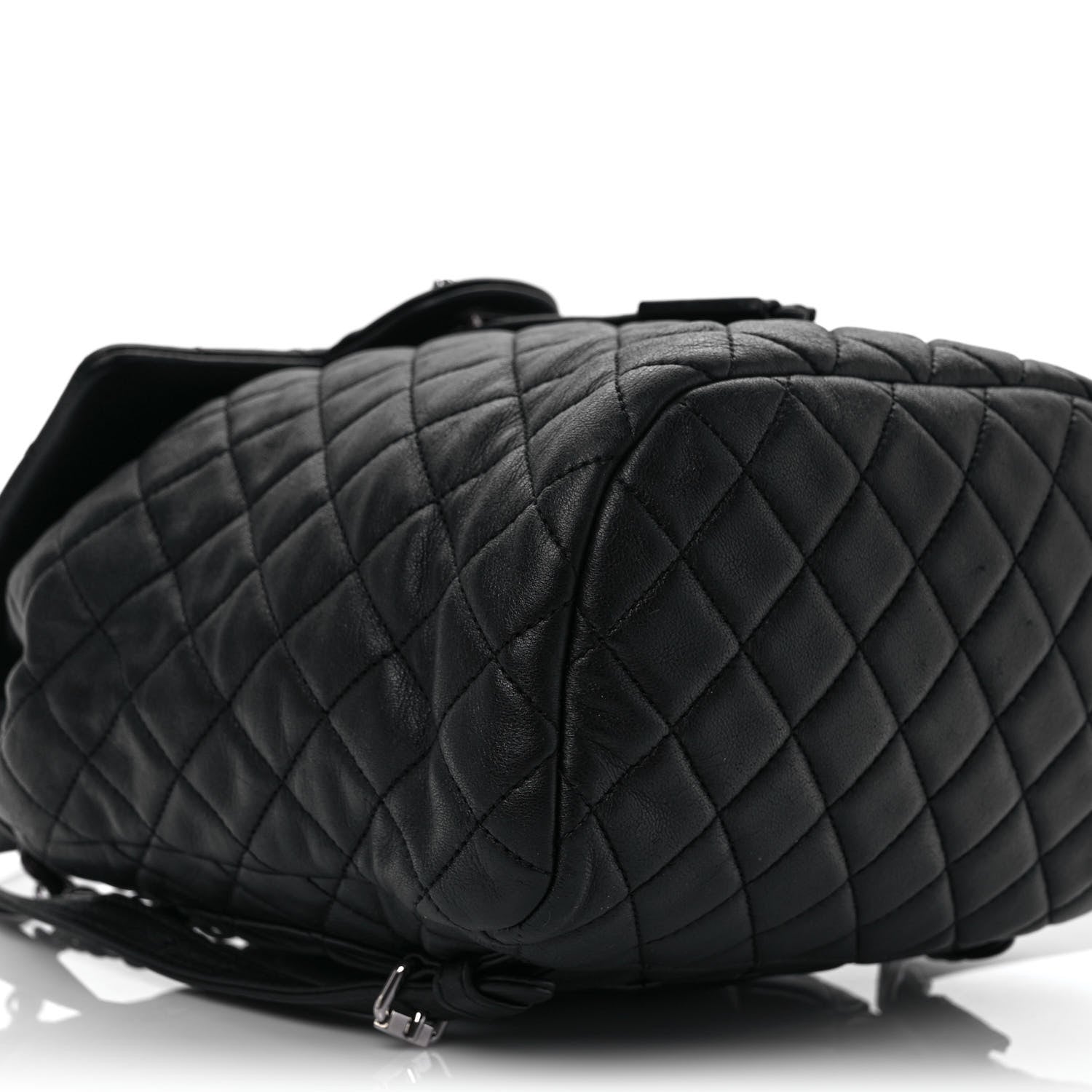 Chanel Lambskin Quilted Small Urban Spirit Backpack Black 8 of 13