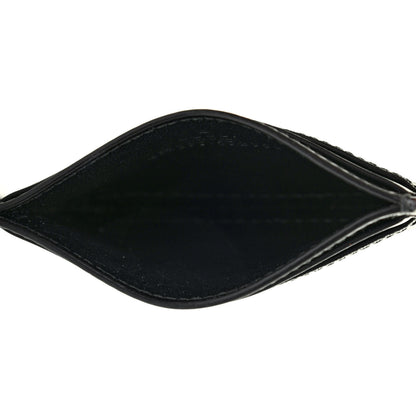 Gucci GG Supreme Monogram Kingsnake Card Holder Black Grey 4 of 4
