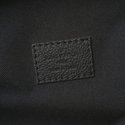 Louis Vuitton Calfskin Monogram Shadow Discovery Bumbag Black 6 of 9