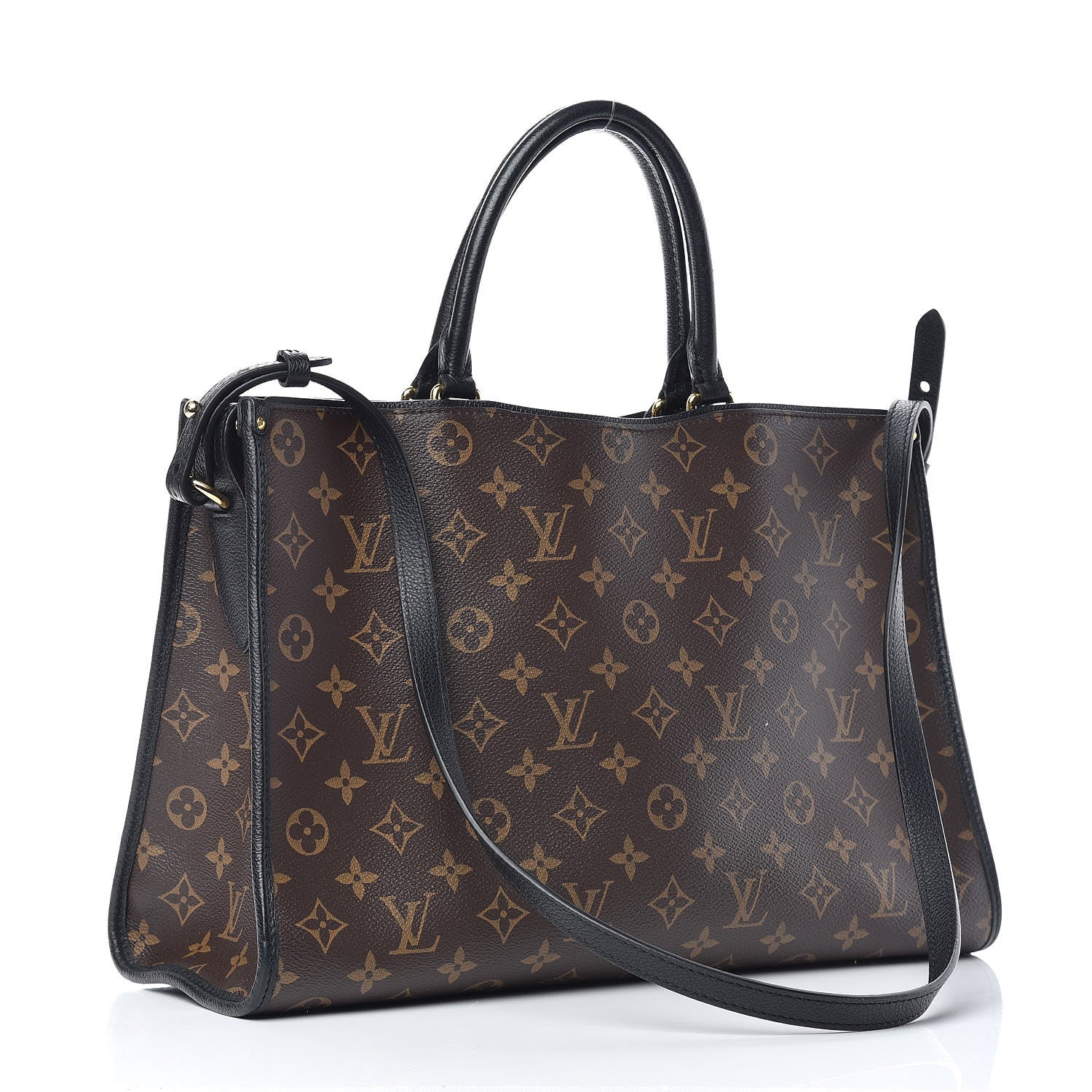 Louis Vuitton Monogram Popincourt MM Black 3 of 8