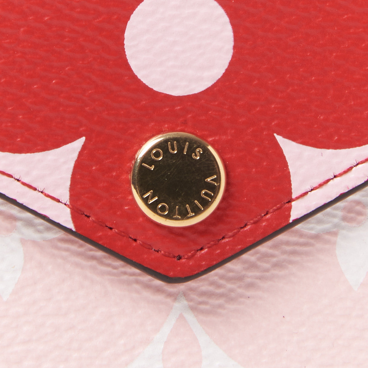 Louis Vuitton Monogram Giant Zoe Wallet Rouge Rose 6 of 8