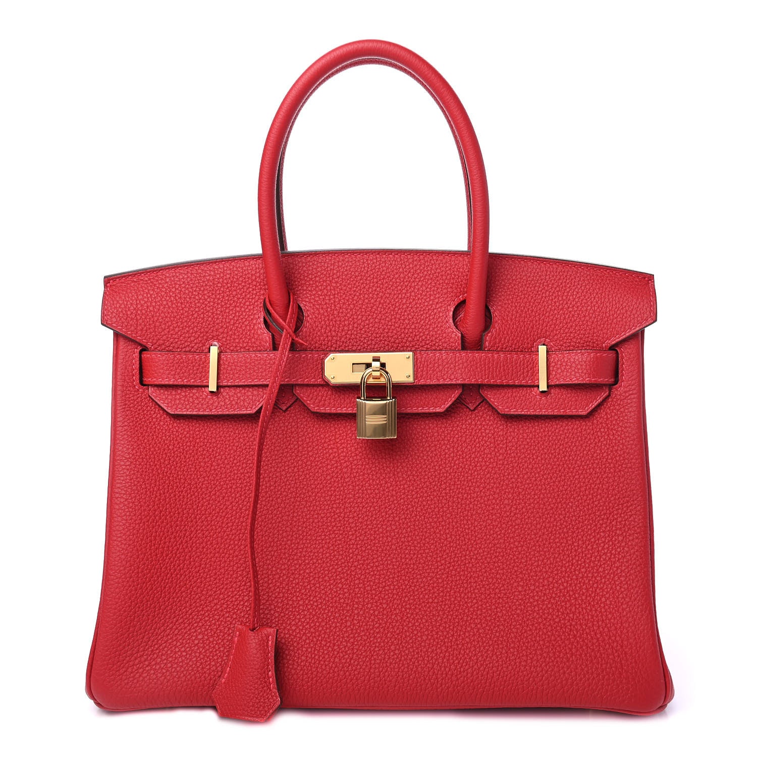 Hermes Togo Birkin 30 Rouge Casaque 1 of 12