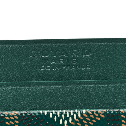 Goyard Goyardine Saint Sulpice Card Holder Green 6 of 6