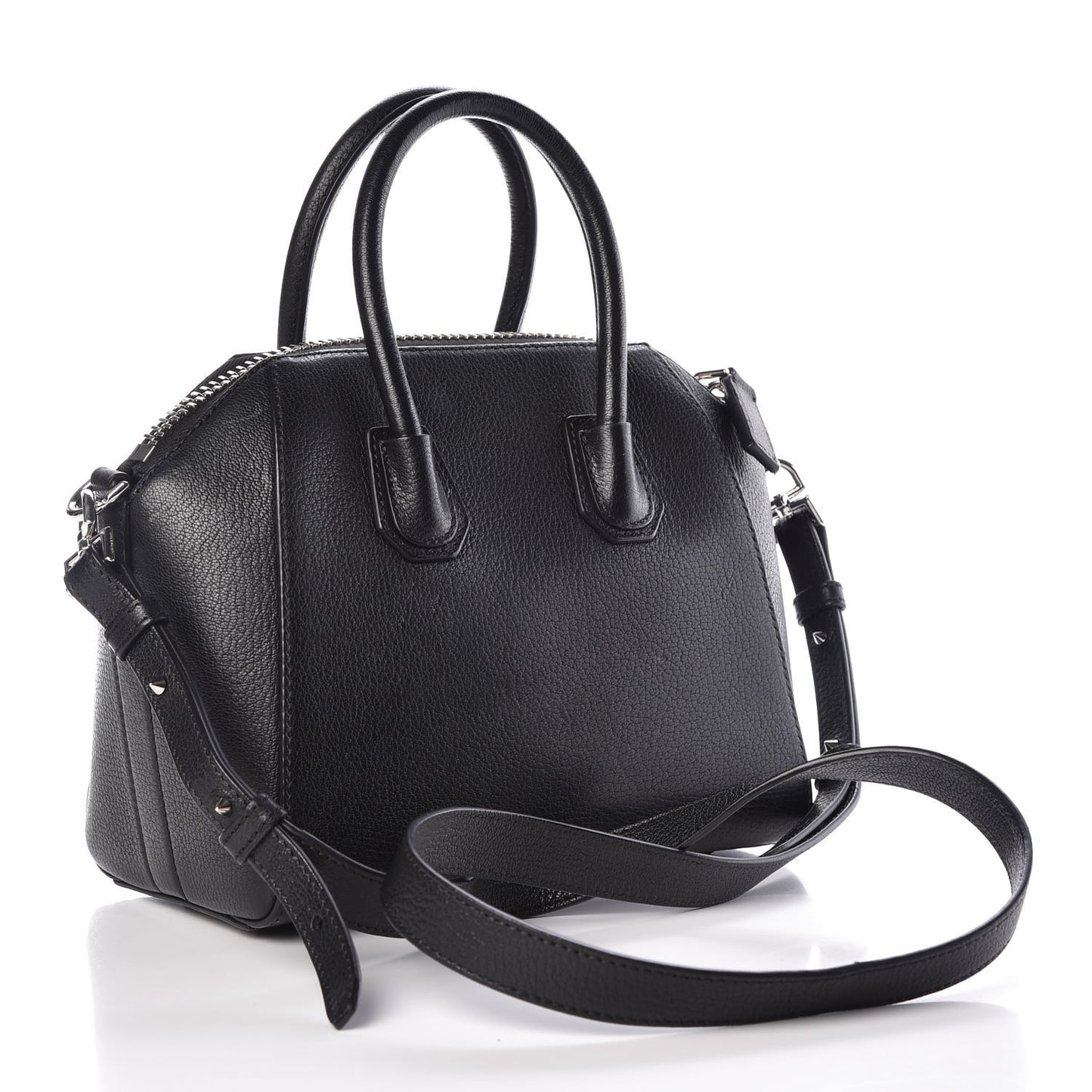 Sugar Goatskin Mini Antigona Black