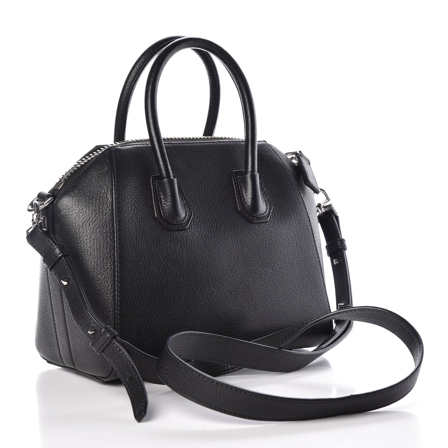 Givenchy Sugar Goatskin Mini Antigona Black 3 of 13