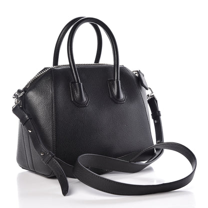 Givenchy Sugar Goatskin Mini Antigona Black 3 of 13