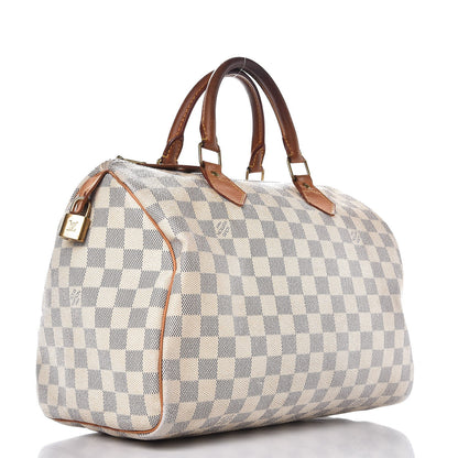 Louis Vuitton Damier Azur Speedy 30 3 of 18
