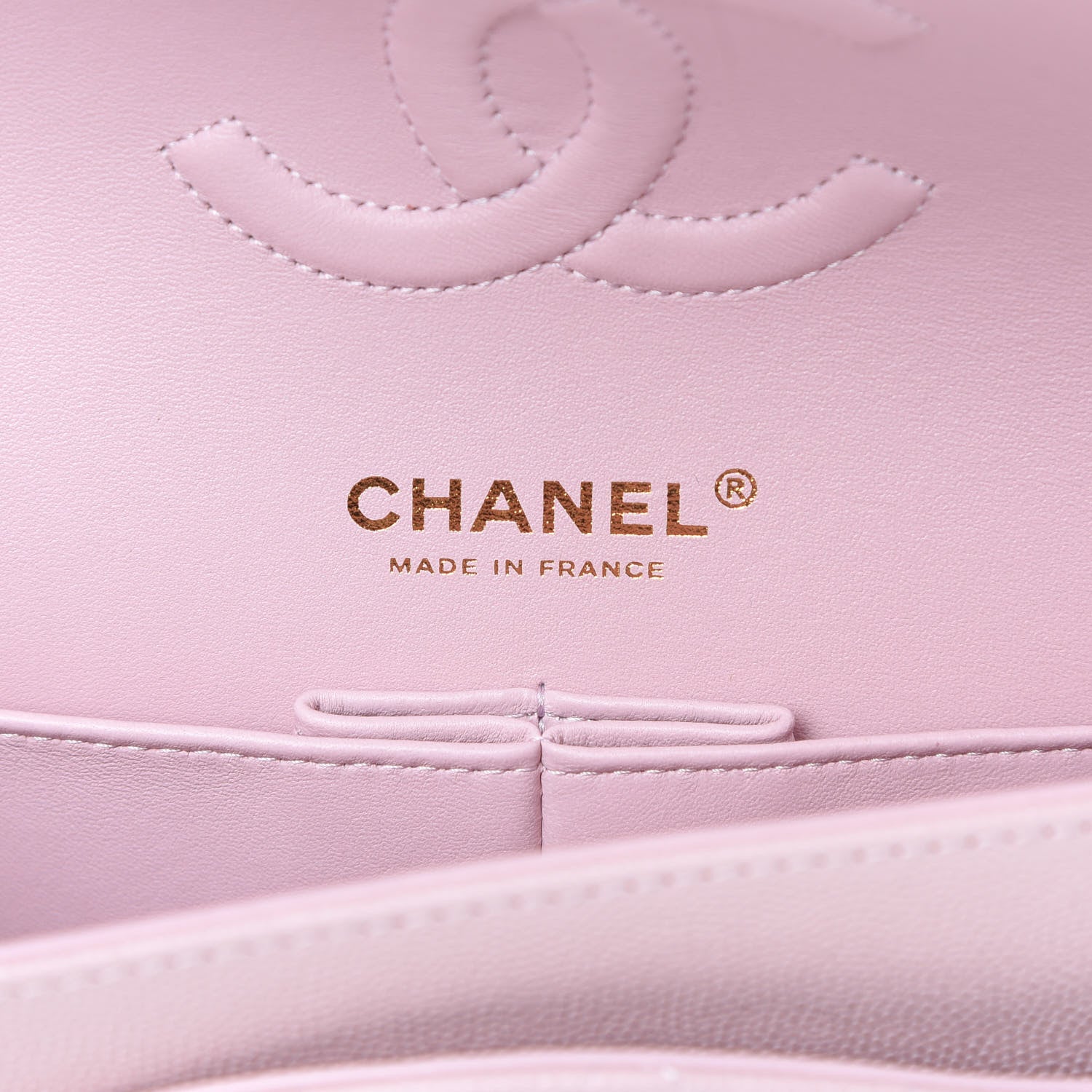 Chanel Caviar Quilted Medium Double Flap Light Pink 6 of 11