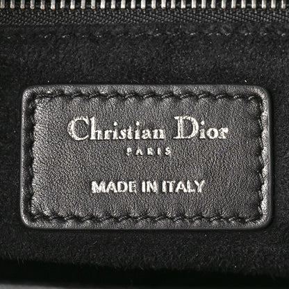 Christian Dior Lambskin Cannage Medium Lady Dior Black 6 of 9