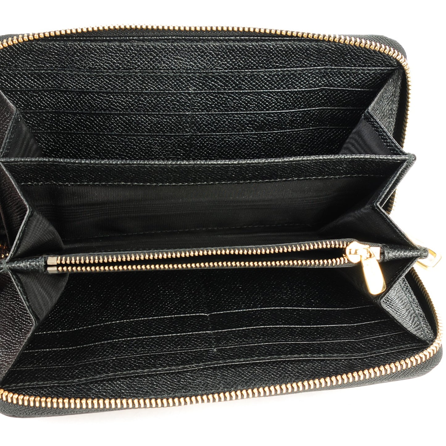 Dauphine Leopard Print Zip Around Wallet