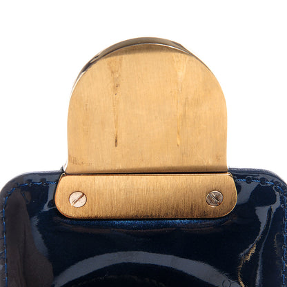 Louis Vuitton Vernis Melrose Avenue Blue Nuit 7 of 9