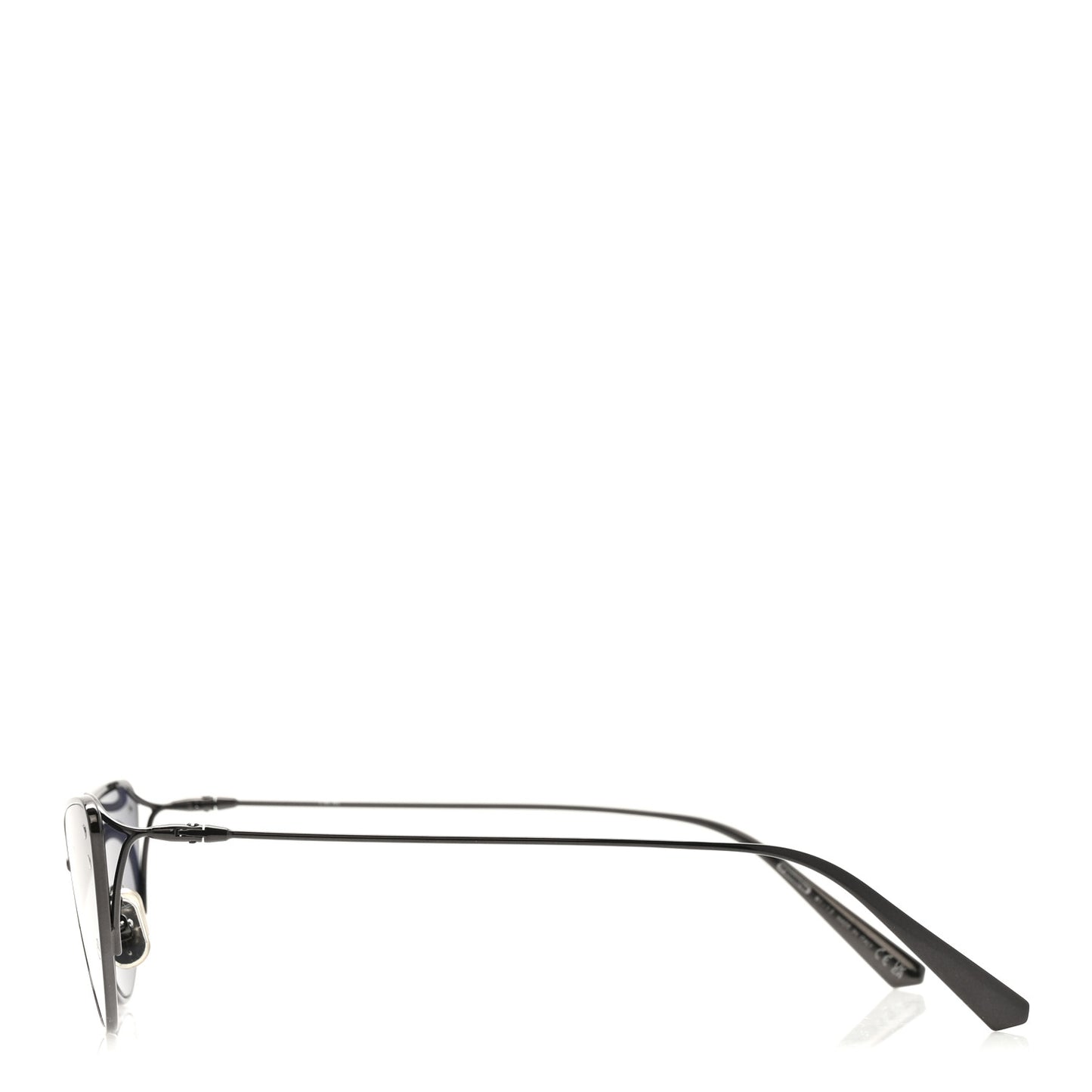 Metal MissDior B1U Butterfly Sunglasses Blue Gunmetal