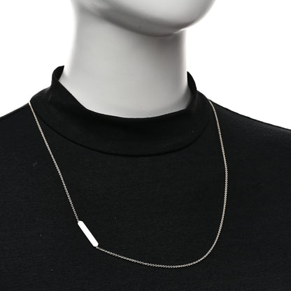 Tiffany Sterling Silver Tag Chain Necklace 2 of 6