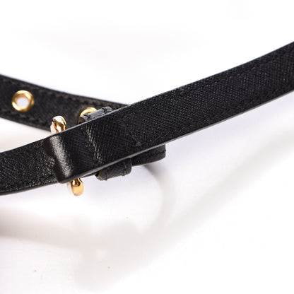 Prada Tessuto Nylon Saffiano Tote Black 11 of 12